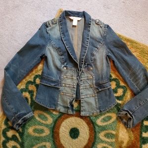 Jean blazer